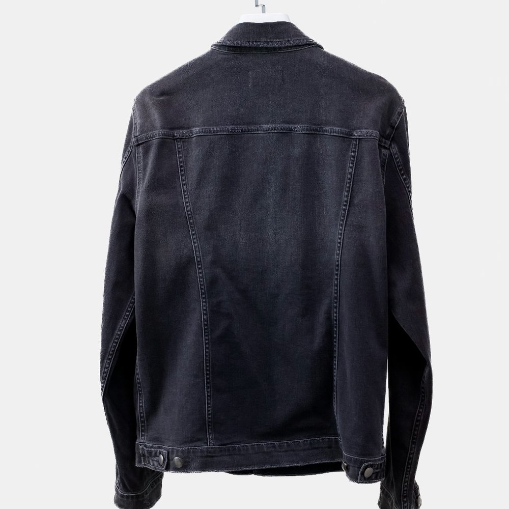 Frame Grey Denim Jacket - Picture 2 of 14